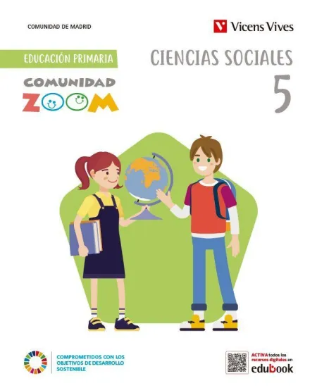 Ciencias Sociales 5 Madrid. Edubook (Comunidad Zoom)