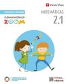 MATEMÁTICAS 2. (2.1 - 2.2 - 2.3) LIBRO Y KIT MATERIAL (COMUNIDAD ZOOM)