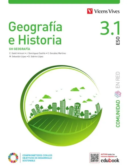 Geografía e Historia 3 (3. 1 Geografía 3. 2 Historia) (Comunidad en Red)
