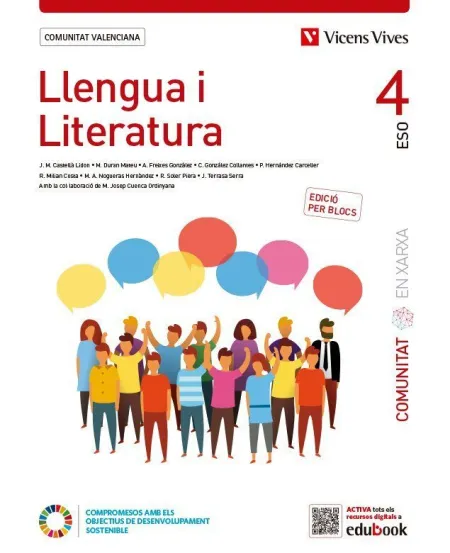 Llengua I Literatura 4 Blocs Comunitat en Xarxa Valencia