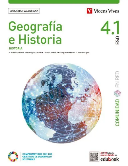 Geografia e Historia 4 Comunitat Valenciana (4. 1-4. 2) (Comunidad en Red)