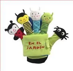 Libro Guante - en el Jardín