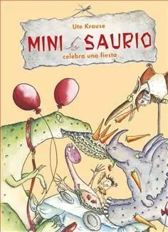 Mini Saurio Celebra una Fiesta