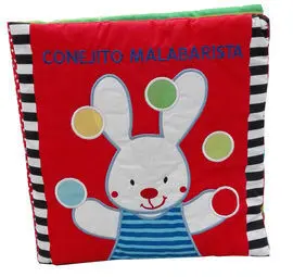 Libro de Tela Interactivo: Conejito Malabarista