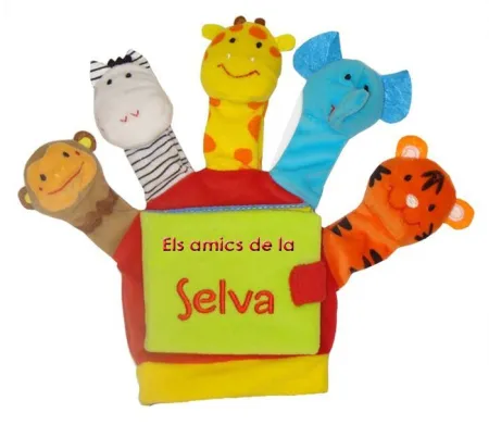 Llibre Guant: Els Meus Amics de la Selva
