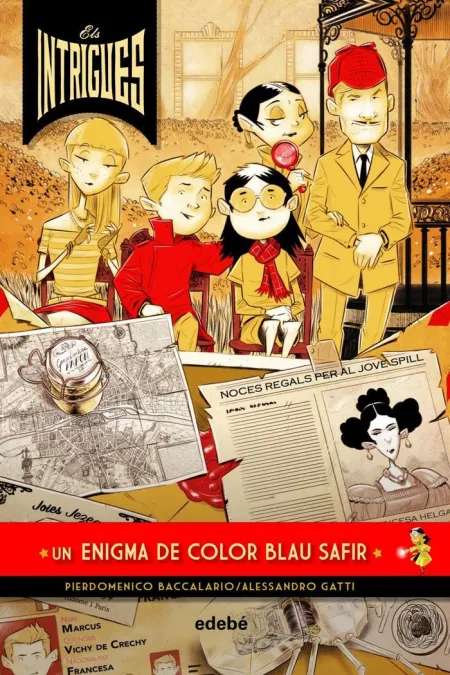 Els Intrigues: un Enigma Blau Safir