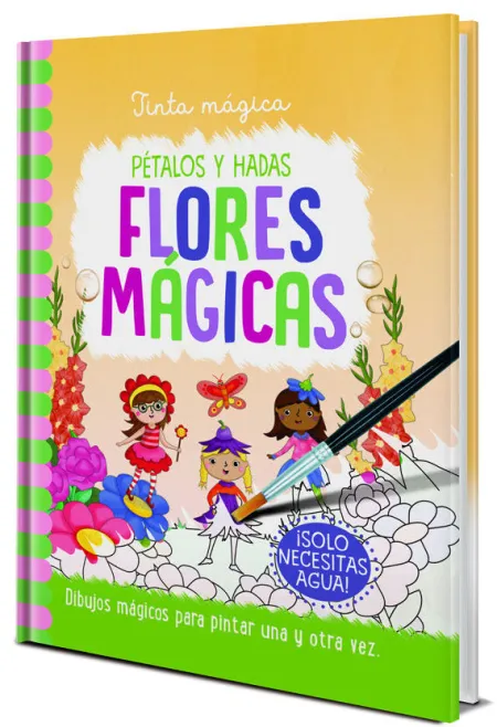 Tinta Magica - Flores Magicas (Cas)