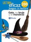 GATO, SU BRUJA Y EL MONSTRUO JUEGO DE LECTURA