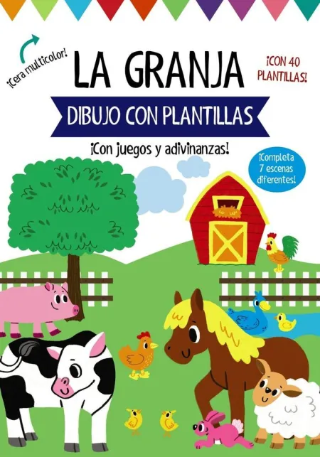 Dibujo con Plantillas. La Granja