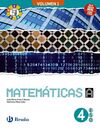 MATEMÁTICAS 4 A ESO 3 VOLÚMENES PROYECTO 5 ETAPAS