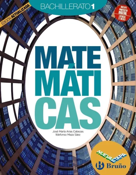 Matemáticas 1 Bachillerato Nueva Etapa Bruño Edición Actualizada