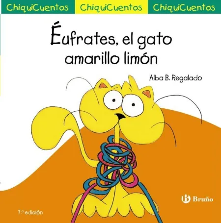 Chiquicuentos 22 Ëufrates el Gato Amarillo Limón