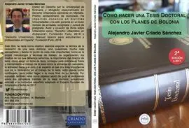 Como Hacer una Tesis Doctoral con los Planes de Bolonia