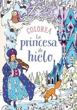 Colorea la Princesa de Hielo