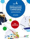 INICIACIÓN A LA ACTIVIDAD EMPRENDEDORA Y EMPRESARIAL - 4º ESO