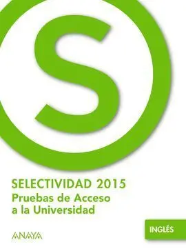 English - Selectividad 2015