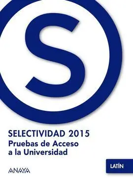 Latín - Selectividad 2015