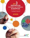 MATEMÁTICAS ORIENTADAS A LAS ENSEÑANZAS ACADÉMICAS 3. TRIMESTRES (COLEGIOS BILINGÜES)