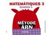 MATEMÀTIQUES ABN - NIVELL 3 - QUADERN 3