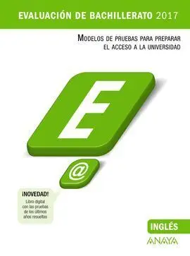 Evaluación de Bachillerato 2017. Inglés