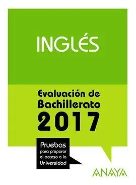 Inglés. Selectividad 2017