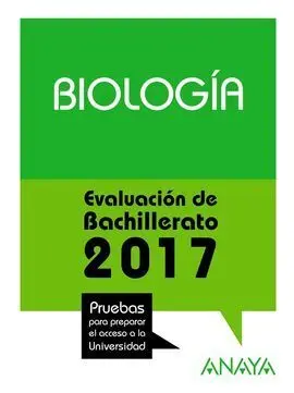 Biología. Selectividad 2017