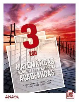 Matemáticas Orientadas a las Enseñanzas Académicas 3.