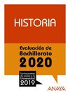 HISTORIA. SELECTIVIDAD 2020 EVALUACIÓN BACHILLERATO