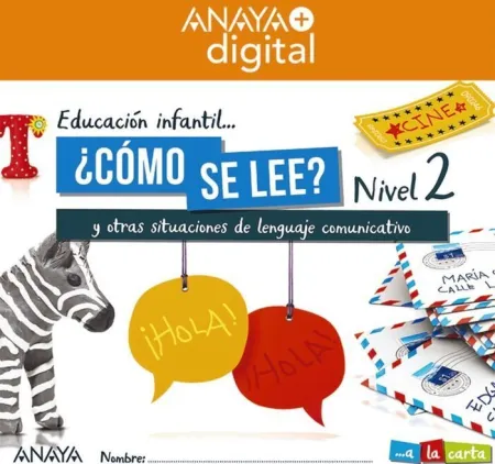 ¿Cómo se Lee? Nivel 2. Infantil. Anaya + Digital.