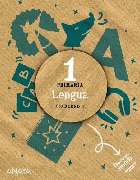 Lengua 1 - Cuaderno 1 - Operación Mundo - 1º Ed. Prim.