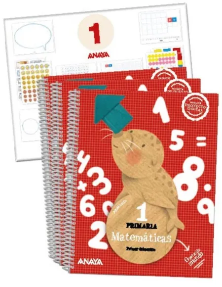 Matemáticas 1. Cuadrícula. (Incluye Material Manipulativo)