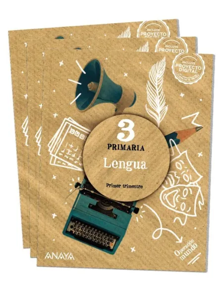 Lengua 3 - Operación Mundo - Trimestral - 3º Ed. Prim.