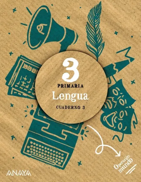 Lengua 3 - Cuaderno 3 - Operación Mundo - 3º Ed. Prim.