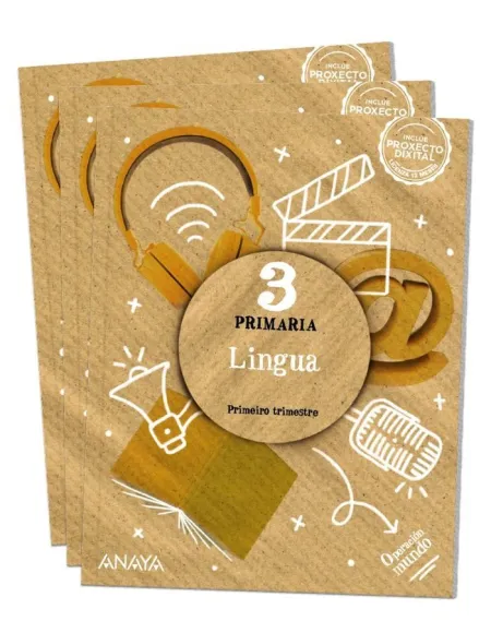 Lingua 3 - Operación Mundo - 3º Ed. Prim.