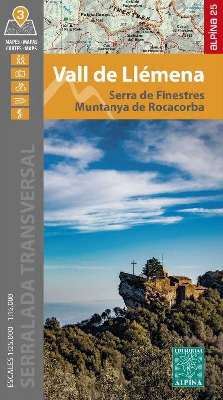 Vall de Llemena Carpeta y 3 Mapes