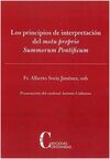 PRINCIPIOS DE INTERPRETACION DEL MOTU PROPIO SUMMORUM PRONTIFICUM