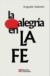 LA ALEGRÍA EN LA FE