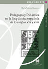 PEDAGOGIA Y DIDACTICA EN LA LINGÜISTICA ESPAÑOLA D