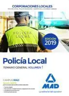 Policia Local. Corporaciones Locales Temario General 1