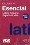 Diccionario Esencial Latino-Español, Español-Latino