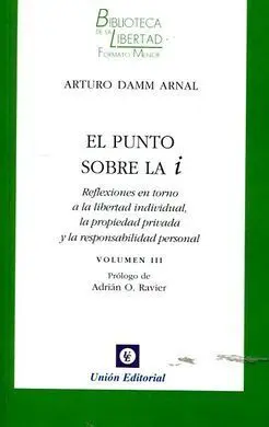 El Punto Sobre la I. Volumen Iii