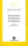 MISCELÁNEA DE ENSAYOS FILOSÓFICOS