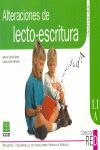 1.1.A.  ALTERACIONES LECTO ESCRITURA. INICIACION