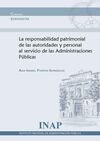 LA RESPONSABILIDAD PATRIMONIAL DE LAS AUTORIDADES Y PERSONAL AL SERVICIO DE LAS ADMINISTRACIONES PUBLICAS
