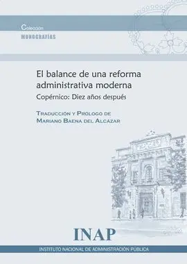 Balance de una Reforma Administrativa Moderna