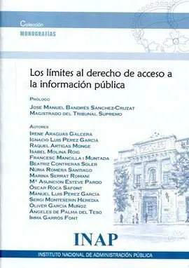 Los Limites Al Derecho de Acceso a la Información Pública