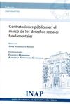 CONTRATACIONES PÚBLICAS EN EL MARCO DE LOS DERECHOS SOCIALES