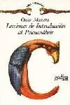Lecciones de Introducción Al Psicoanálisis