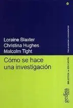 Cómo se Hace una Investigación