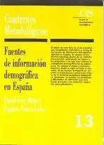 Fuentes de Información Demográfica en España